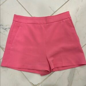 Zara Pink High Waist Shorts size M